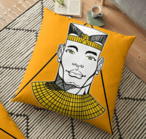https://www.redbubble.com/i/throw-pillow/AYELE-NUBIAN-WARRIOR-BUST-by-cjjuzang/66640524.5X2YF?asc=u